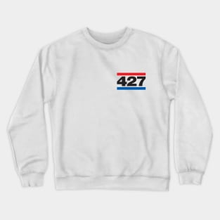 427 Cobra small emblem Crewneck Sweatshirt